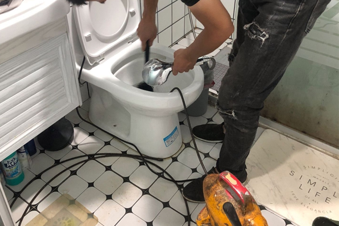 槐荫疏通下水道