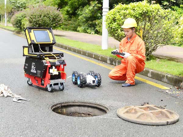 槐荫管道机器人检测
