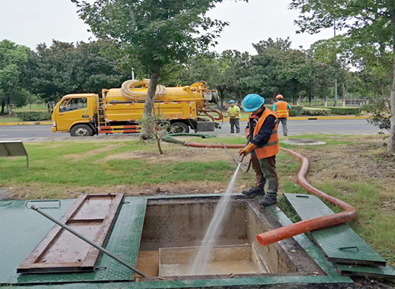 槐荫化油池清理