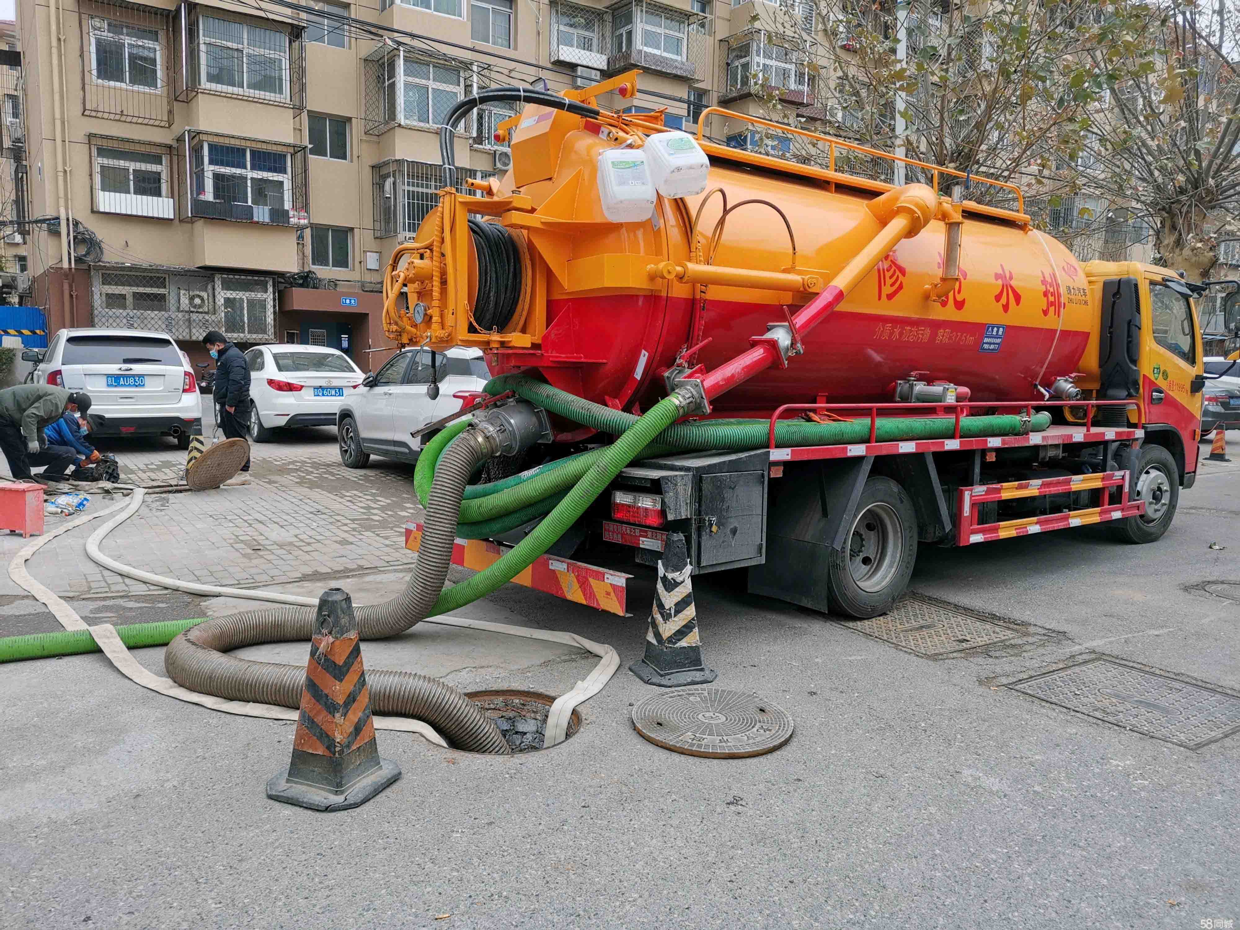 槐荫抽粪吸污