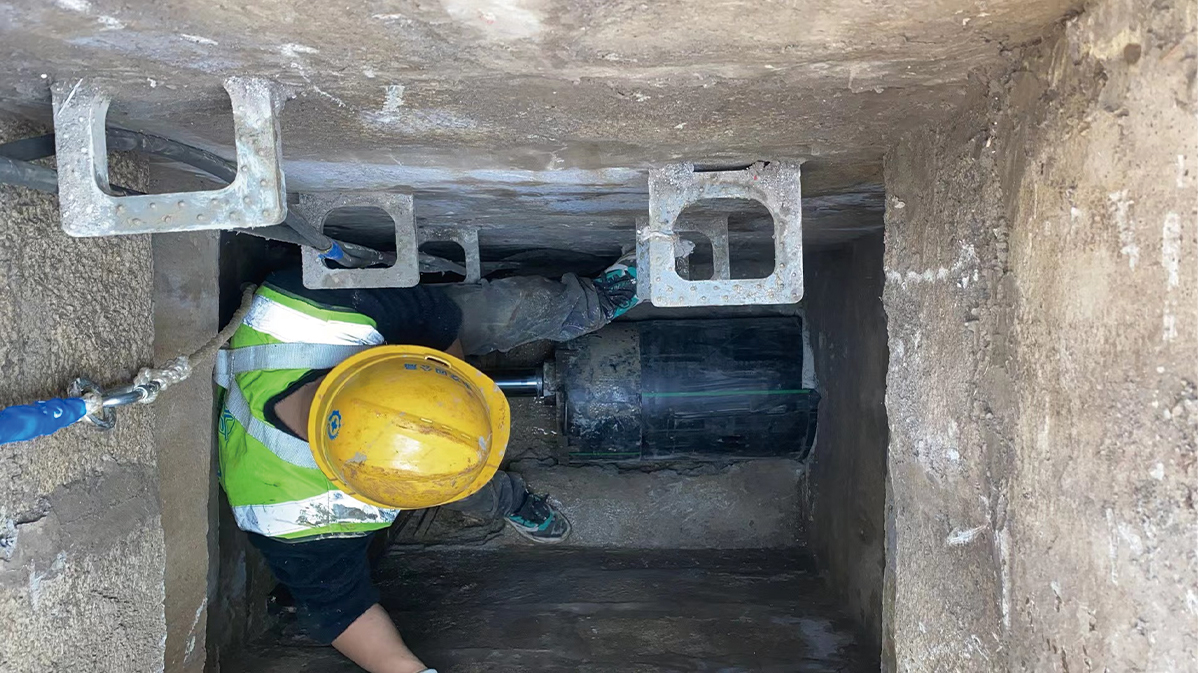 槐荫HDPE短管内衬法